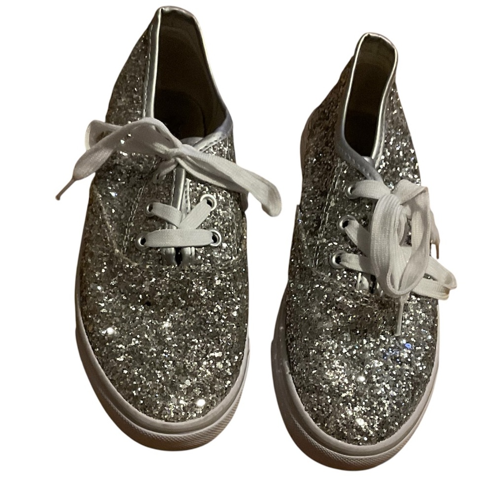 Balera Silver Sparkly Sneakers